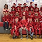 Kindergarten graduating class